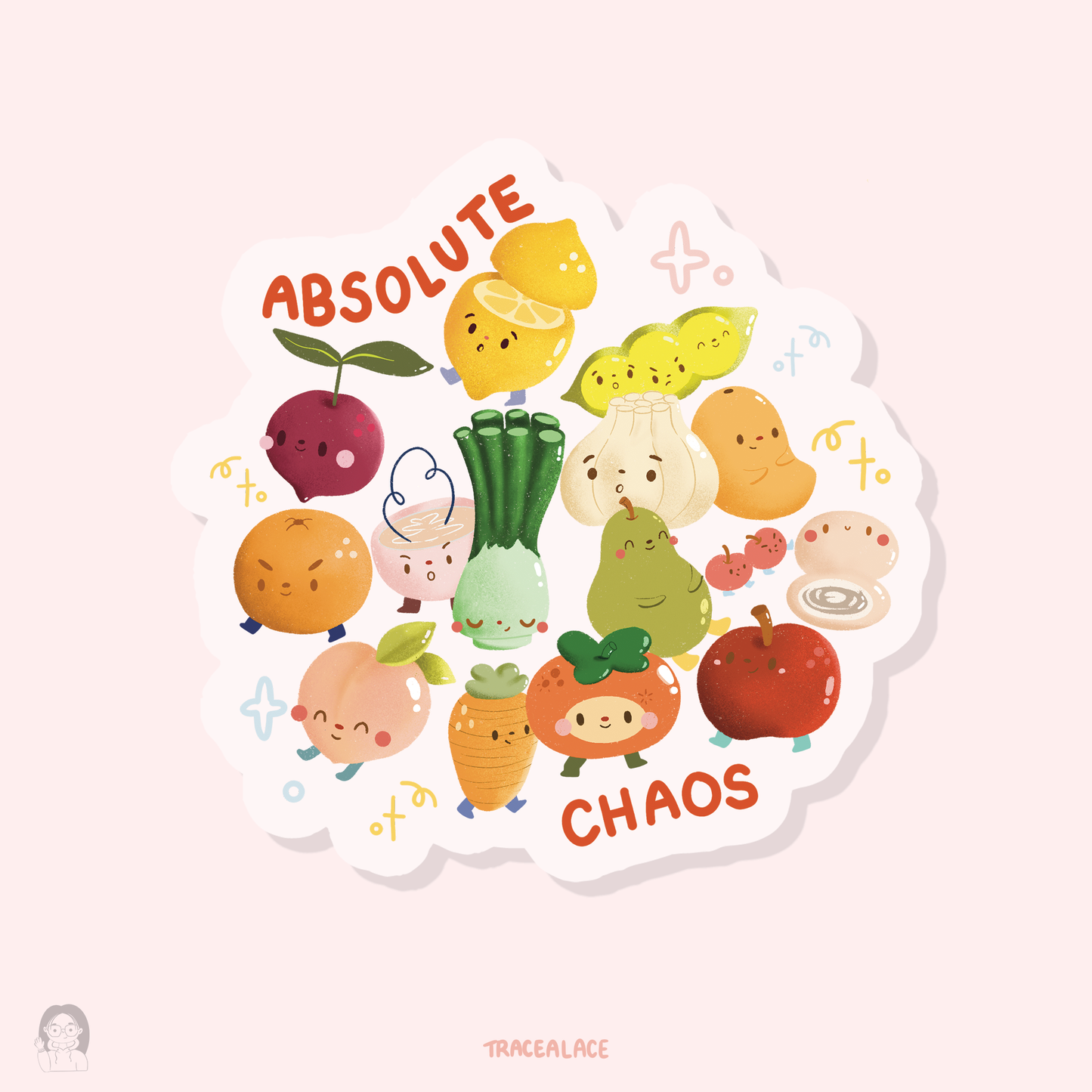 Absolute Chaos Clear Sticker