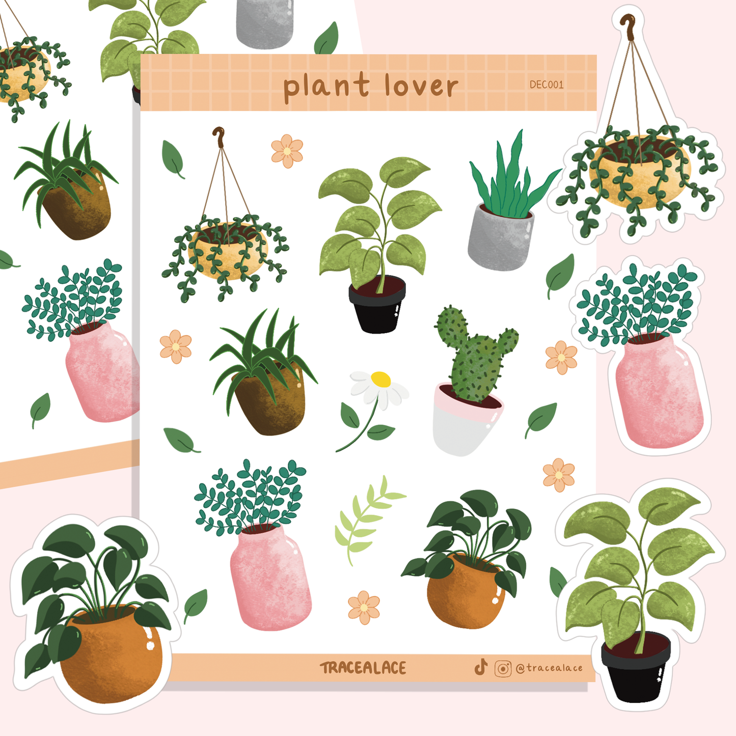 Plant Sticker Sheet