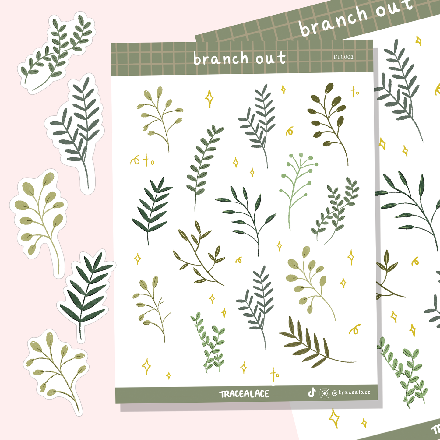 Branch Out Sticker Sheet