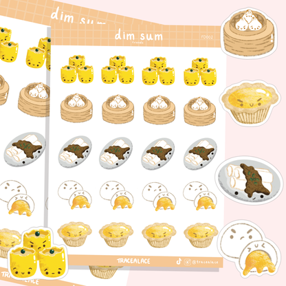 Dim Sum Sticker Sheet