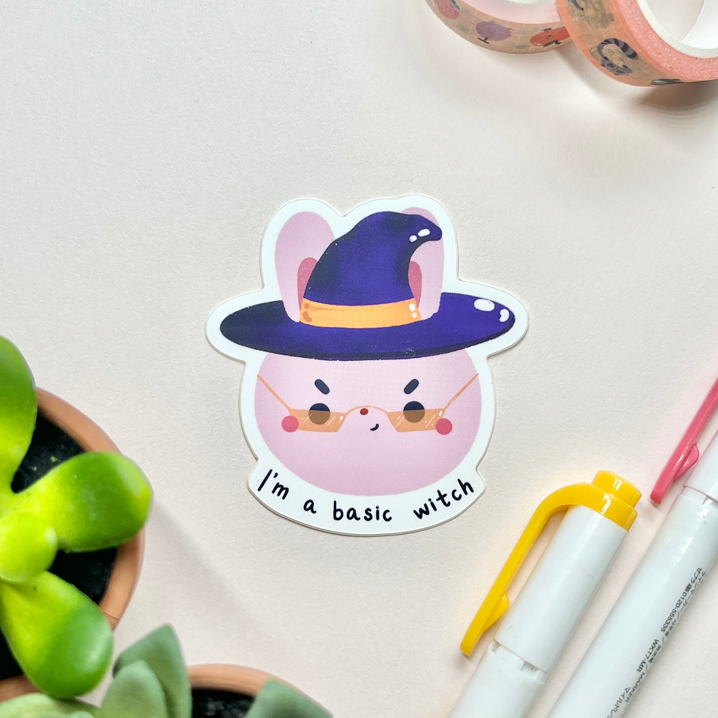 I'm a Basic Witch Sticker