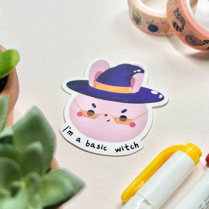 I'm a Basic Witch Sticker