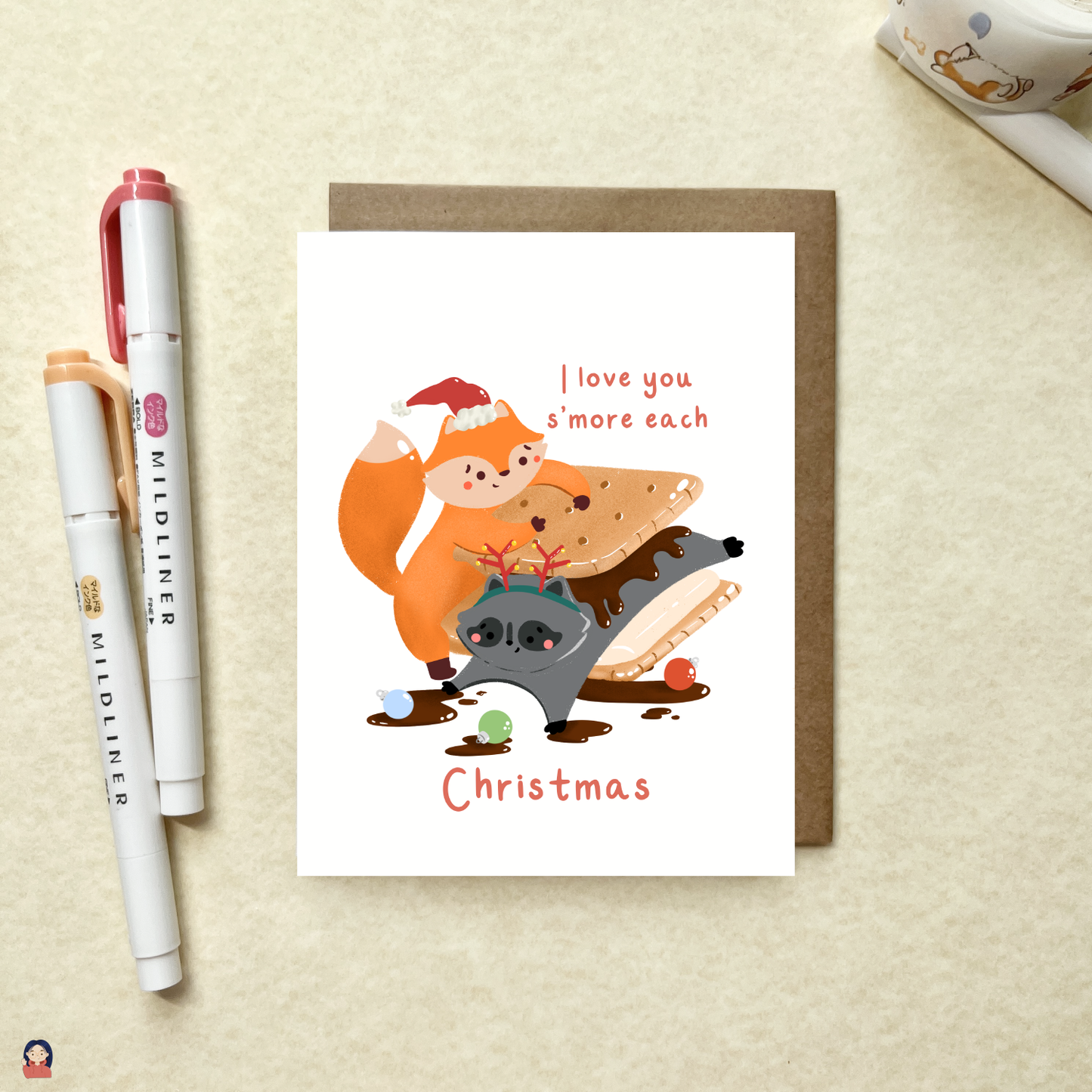 I Love You S'more Each Christmas Card