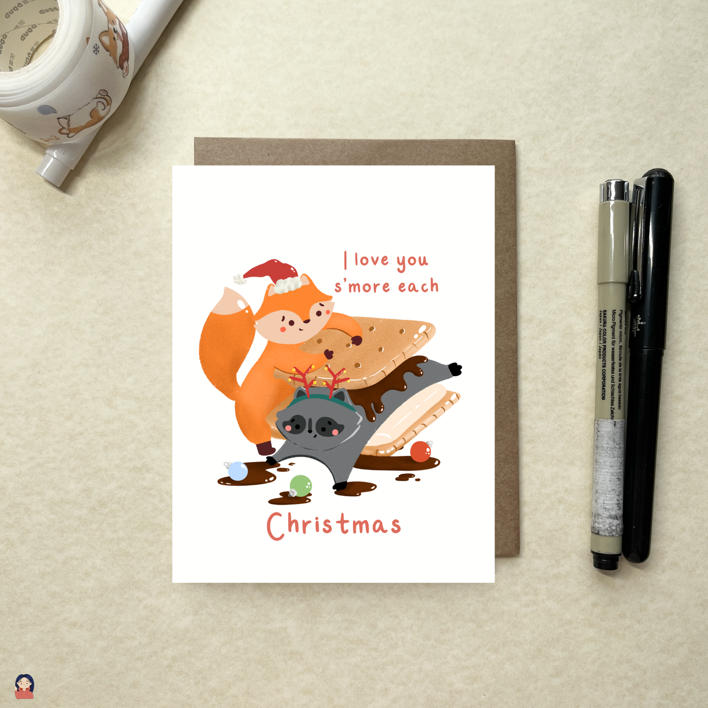 I Love You S'more Each Christmas Card