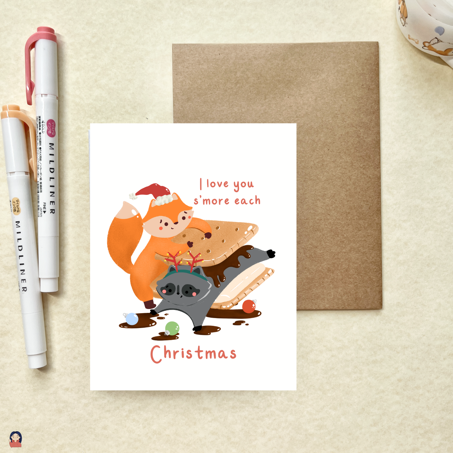 I Love You S'more Each Christmas Card