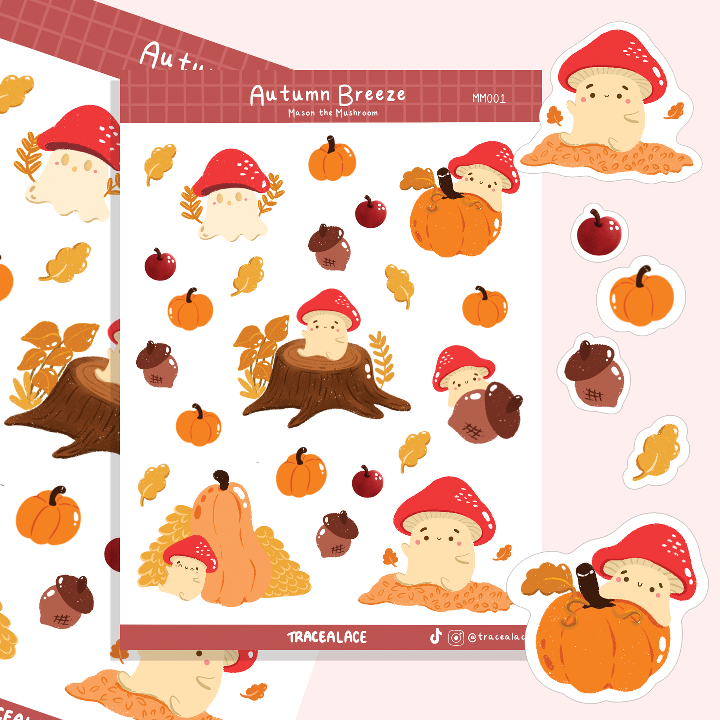 Autumn Breeze Sticker Sheet