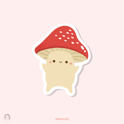 Mushroom Sticker