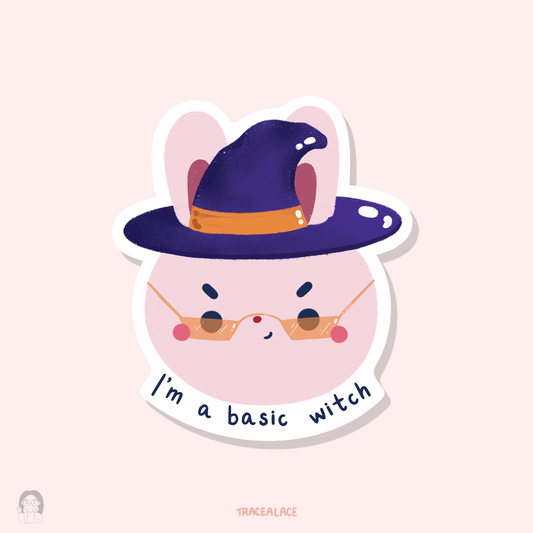 I'm a Basic Witch Sticker