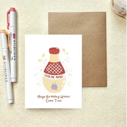 Mayo Your Birthday Wishes Come True Greeting Card