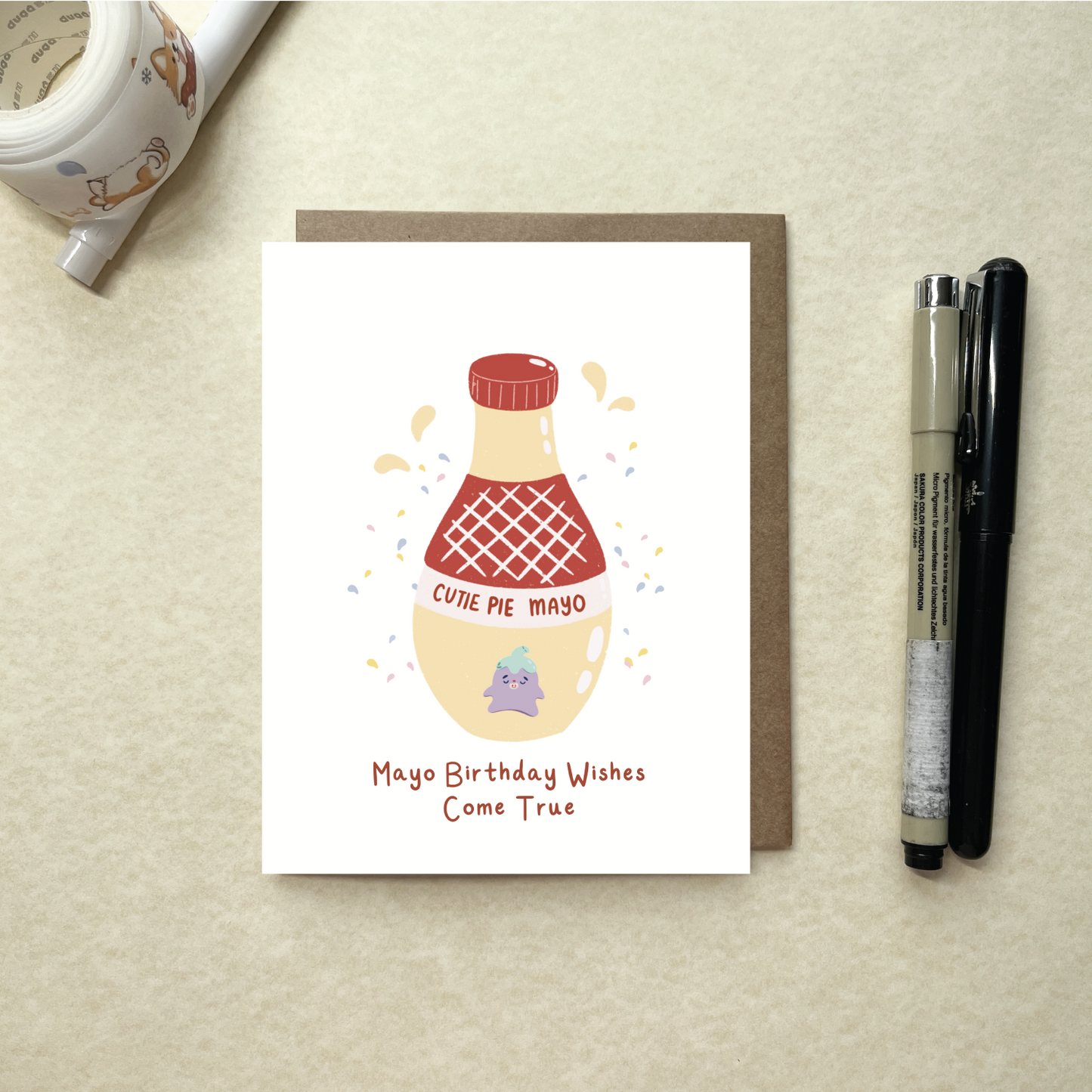 Mayo Your Birthday Wishes Come True Greeting Card