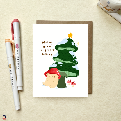 Wishing You a Fungtastic Holiday Christmas Card