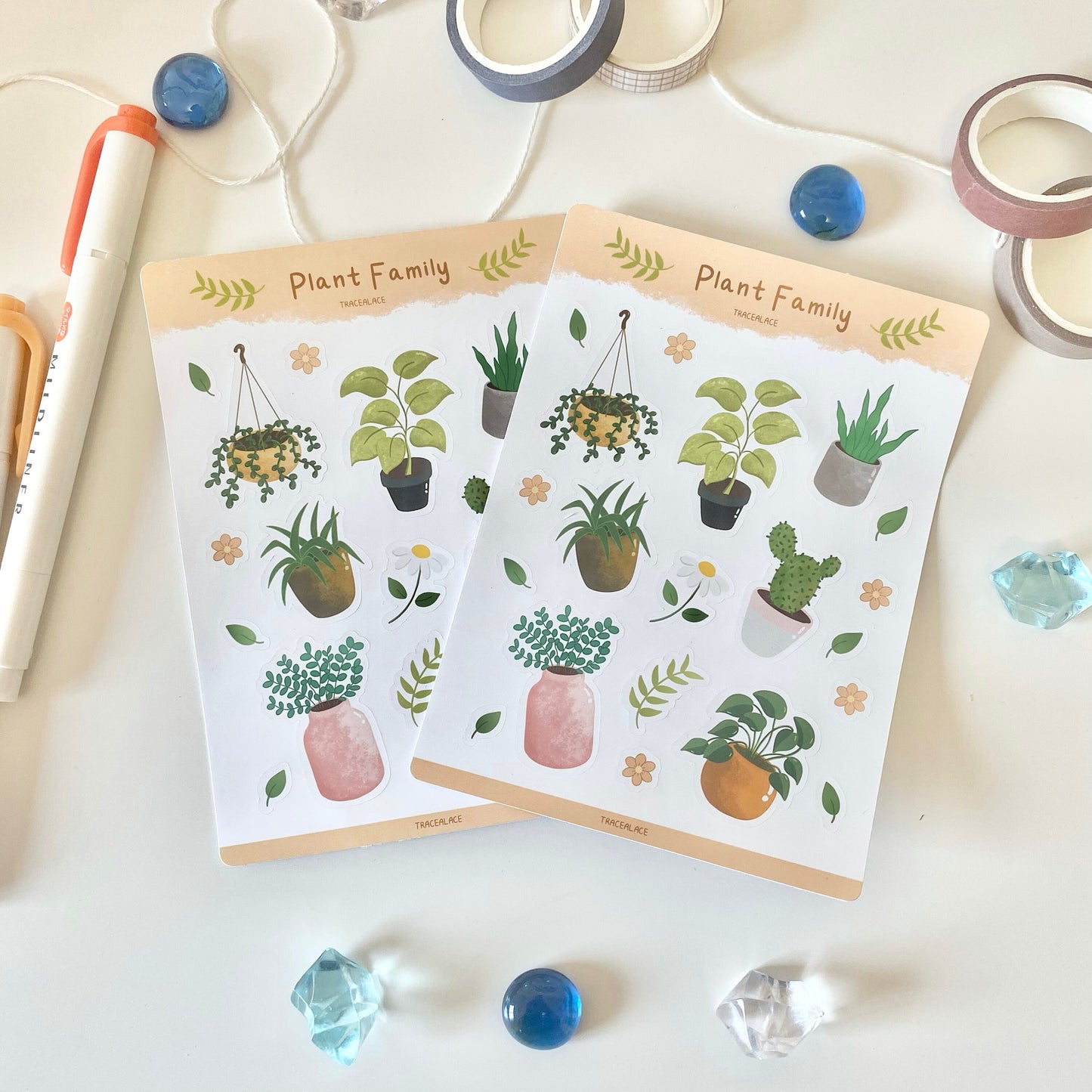 Plant Sticker Sheet