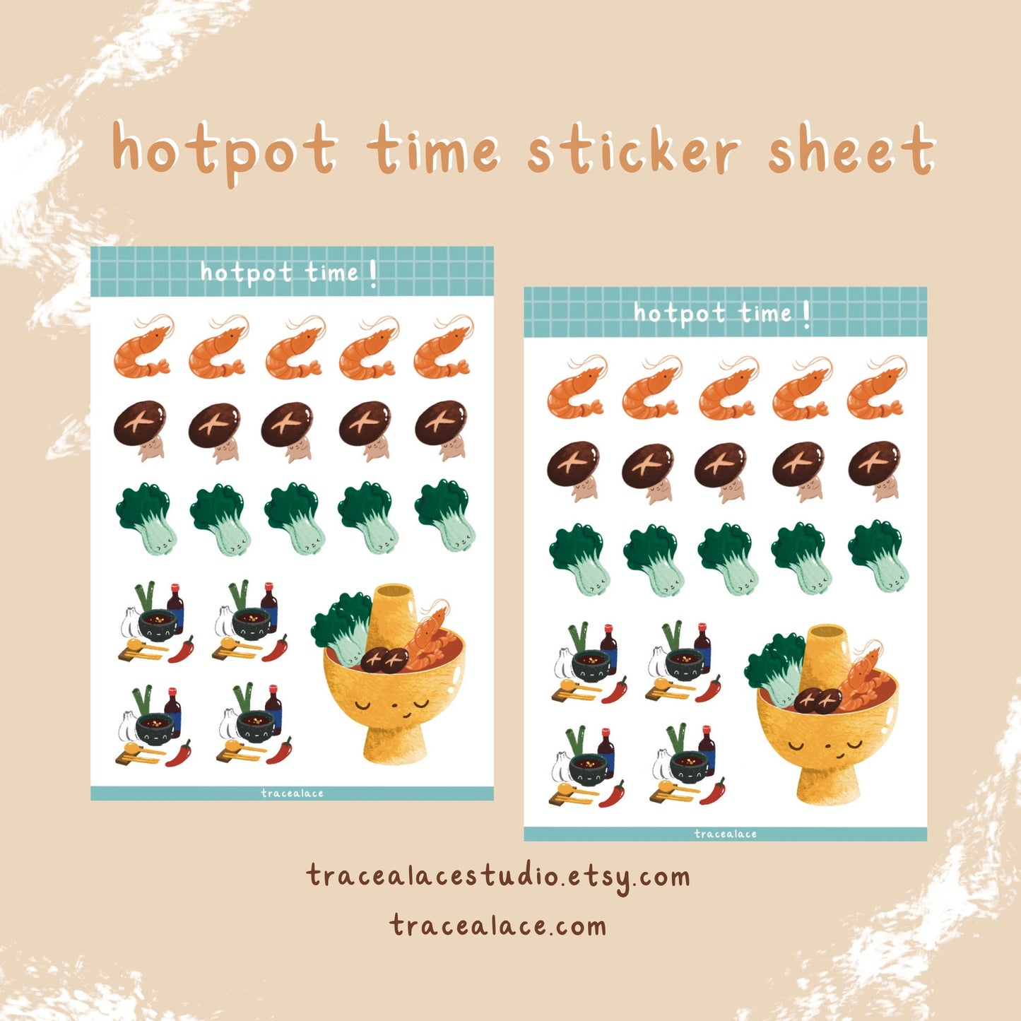 Hotpot Sticker Sheet