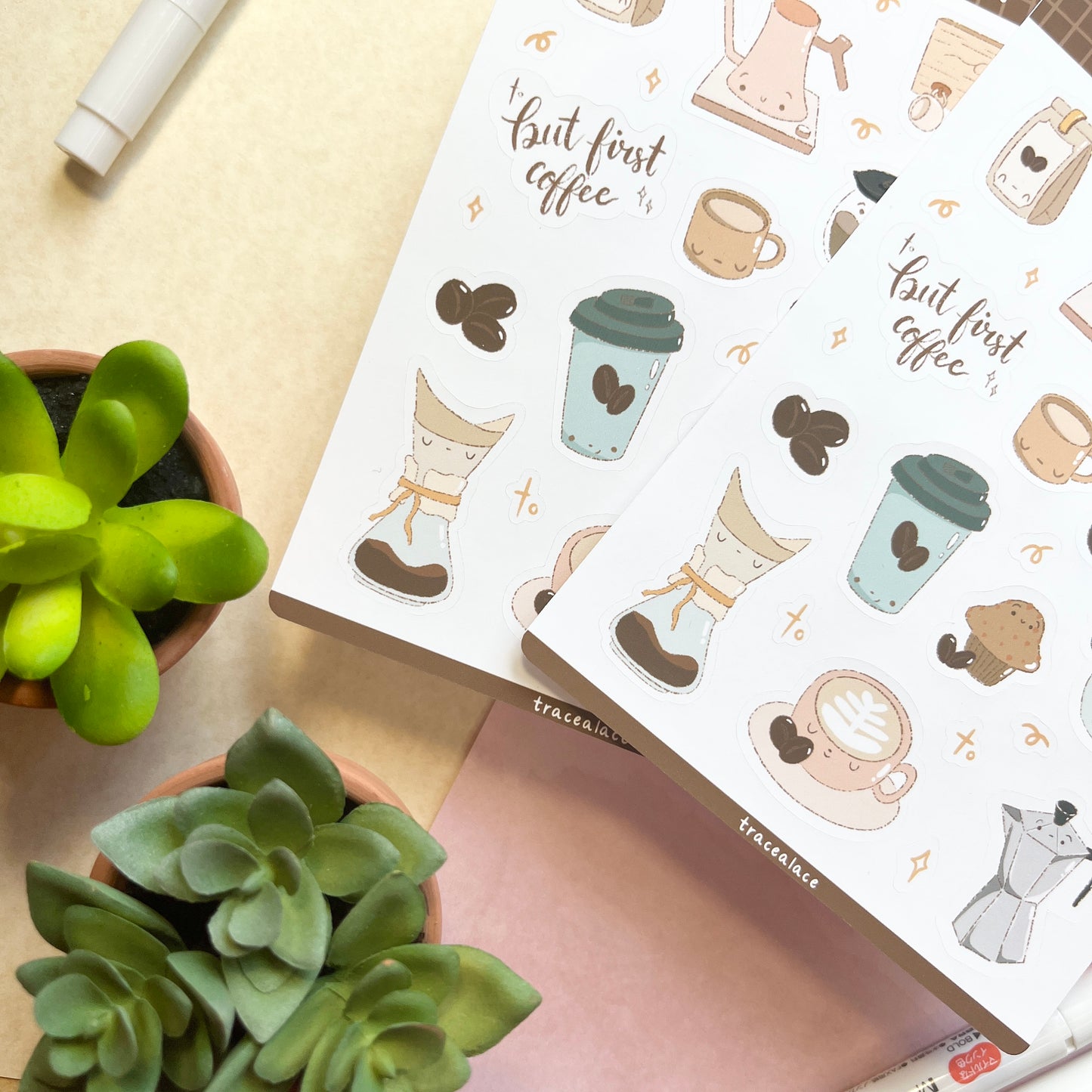 Coffee Time Sticker Sheet