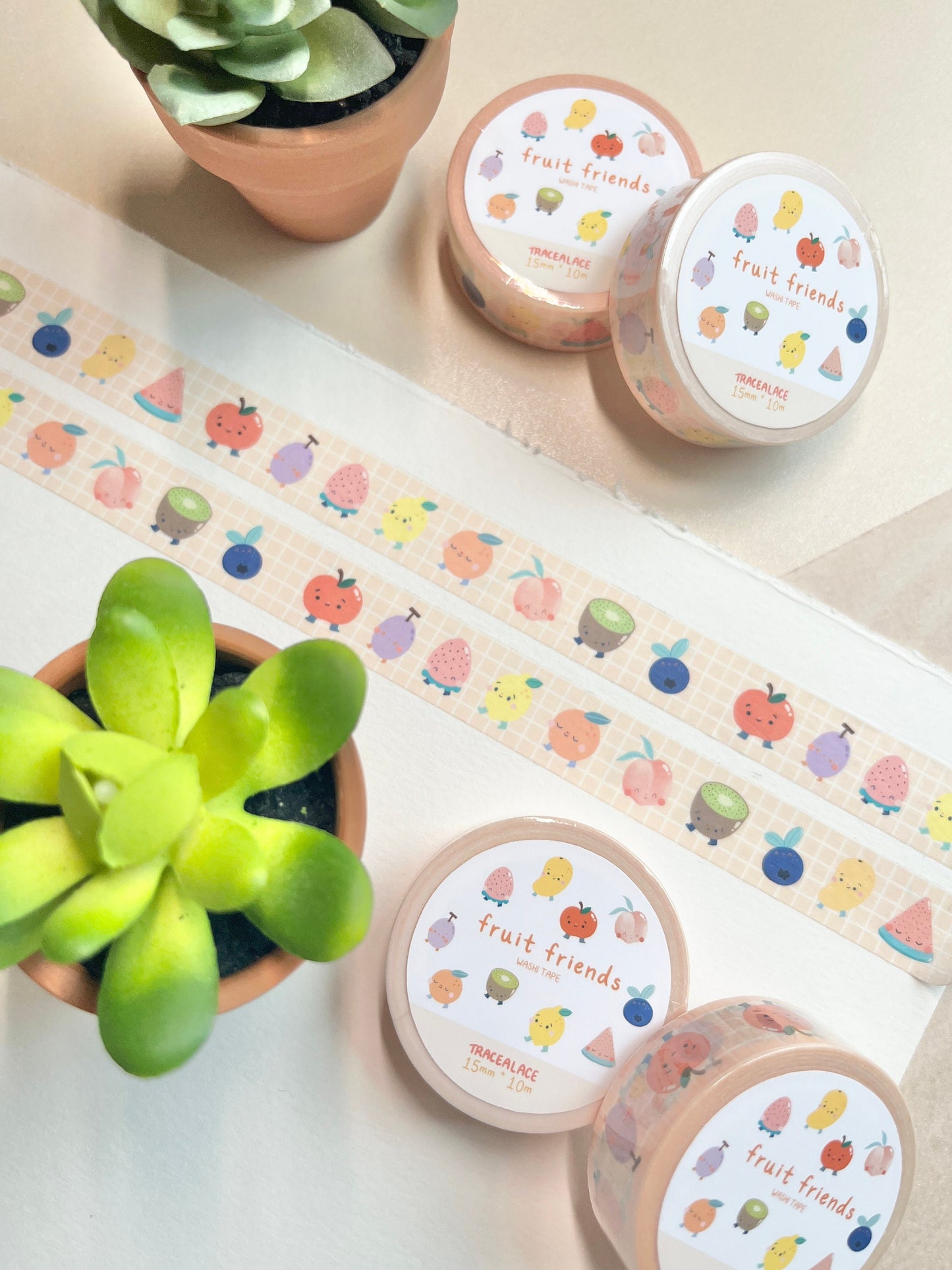 Fruit Friends Washi Tape