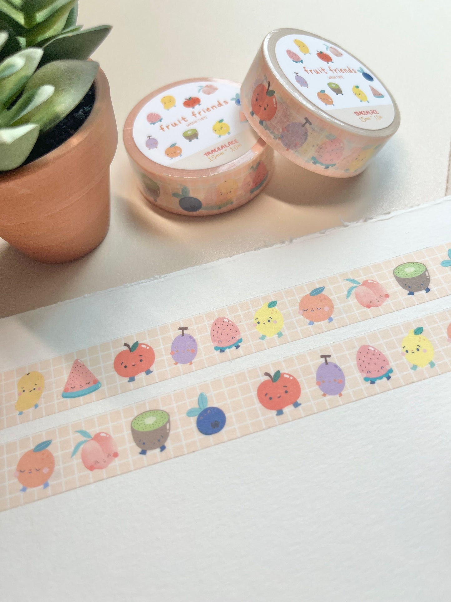 Fruit Friends Washi Tape